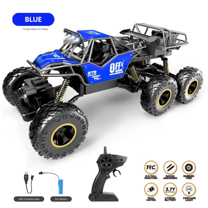 All-Terrain 6-Wheel RC Off-Road Car